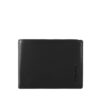 portafoglio con scomparto portamonete modus piquadro nero